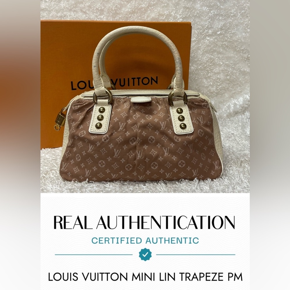 Louis Vuitton Mini Lin Trapeze PM